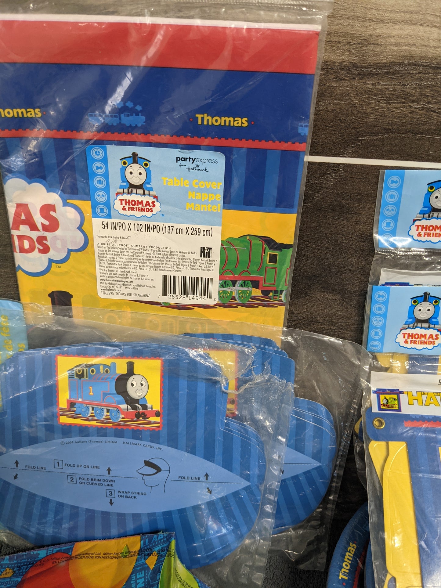 Thomas The Train Birthday Kit! Party In A Bag